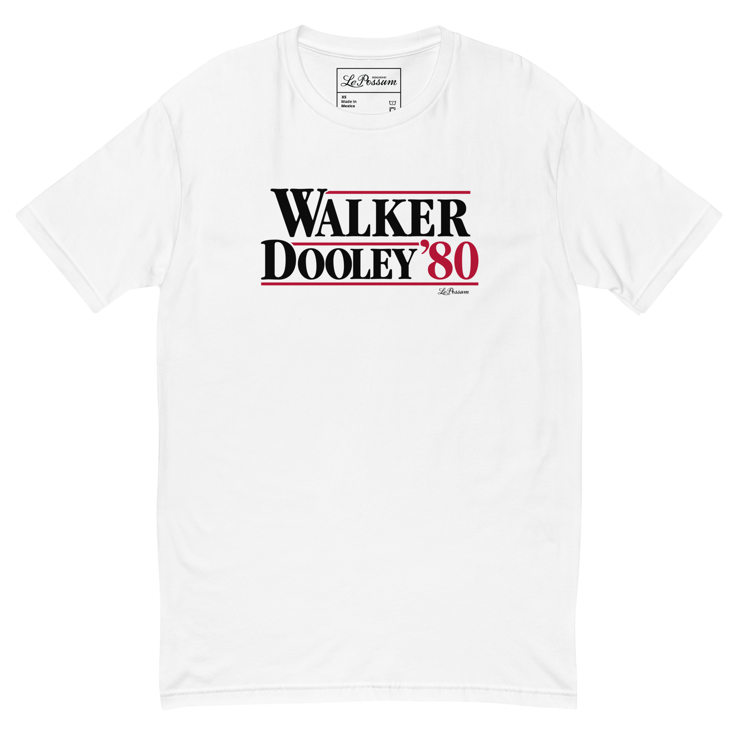 Vintage 1980 UGA White Short Sleeve T-shirt