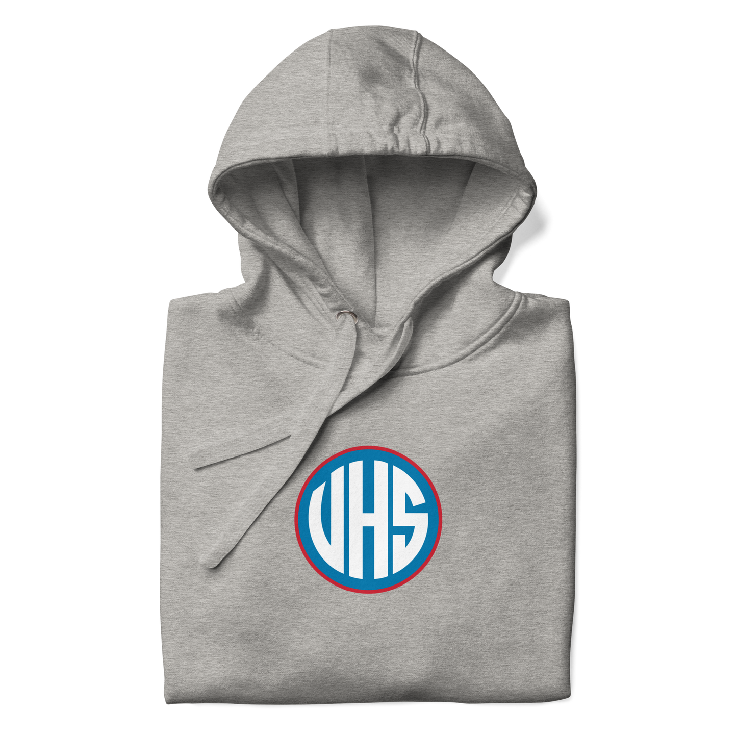 VHS Powder Blue Athletic Grey Unisex Hoodie