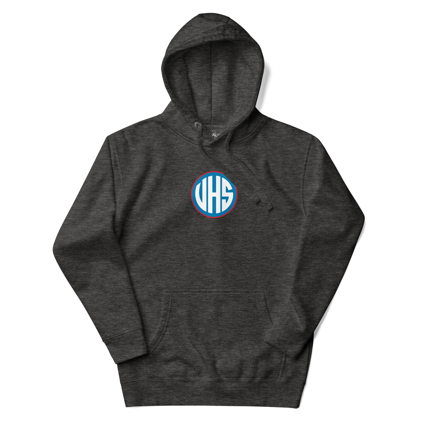VHS Powder Blue Charcoal Unisex Hoodie