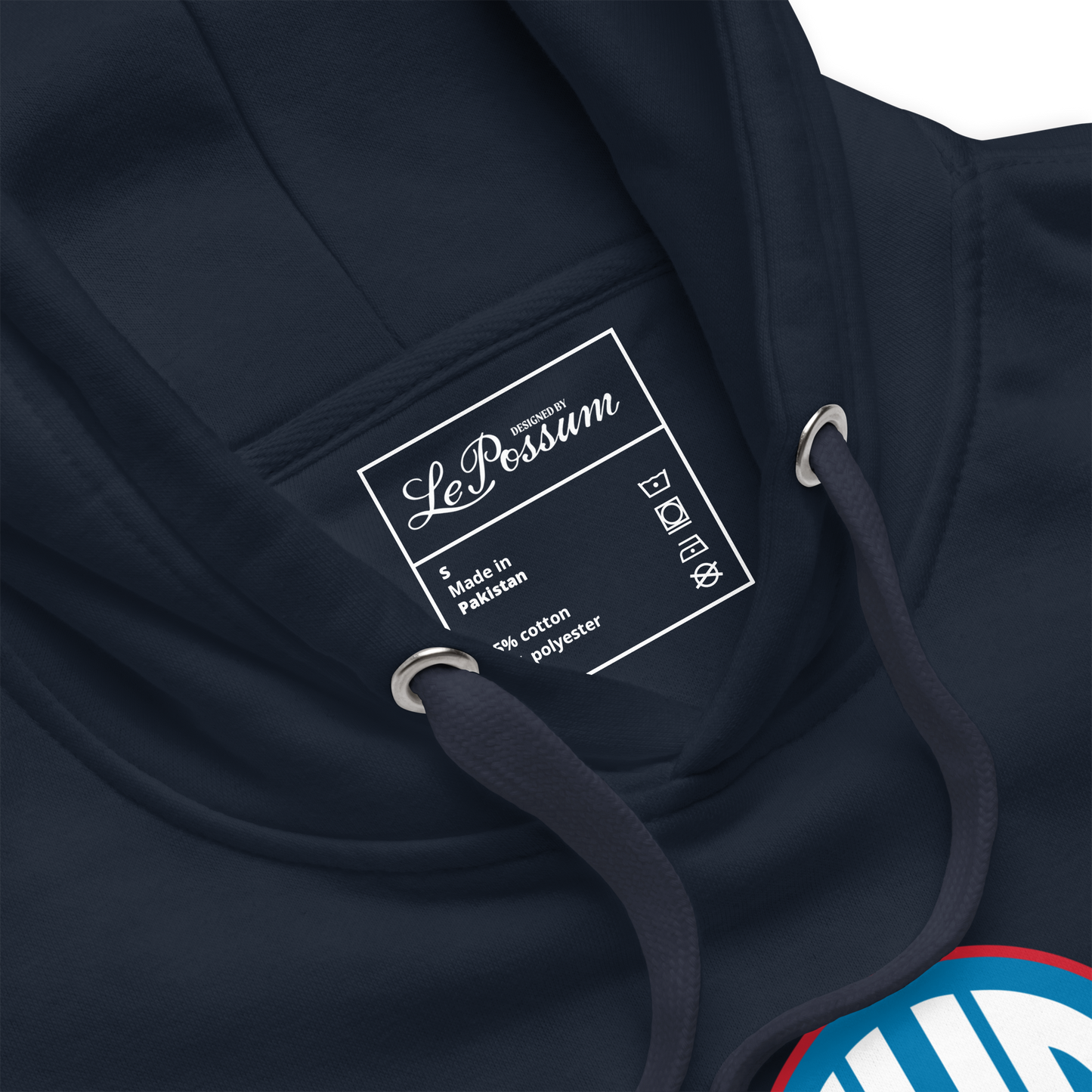 VHS Powder Navy Unisex Hoodie