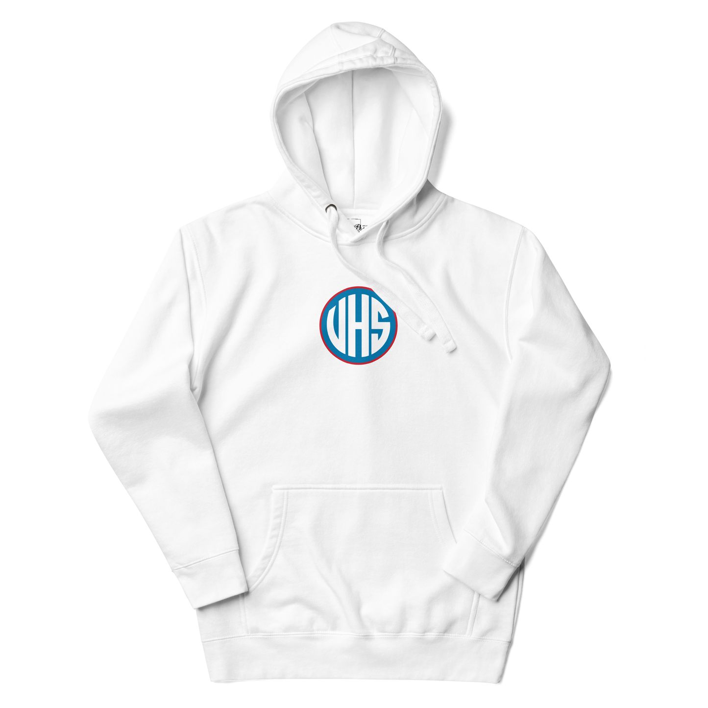 VHS Powder Blue White Unisex Hoodie