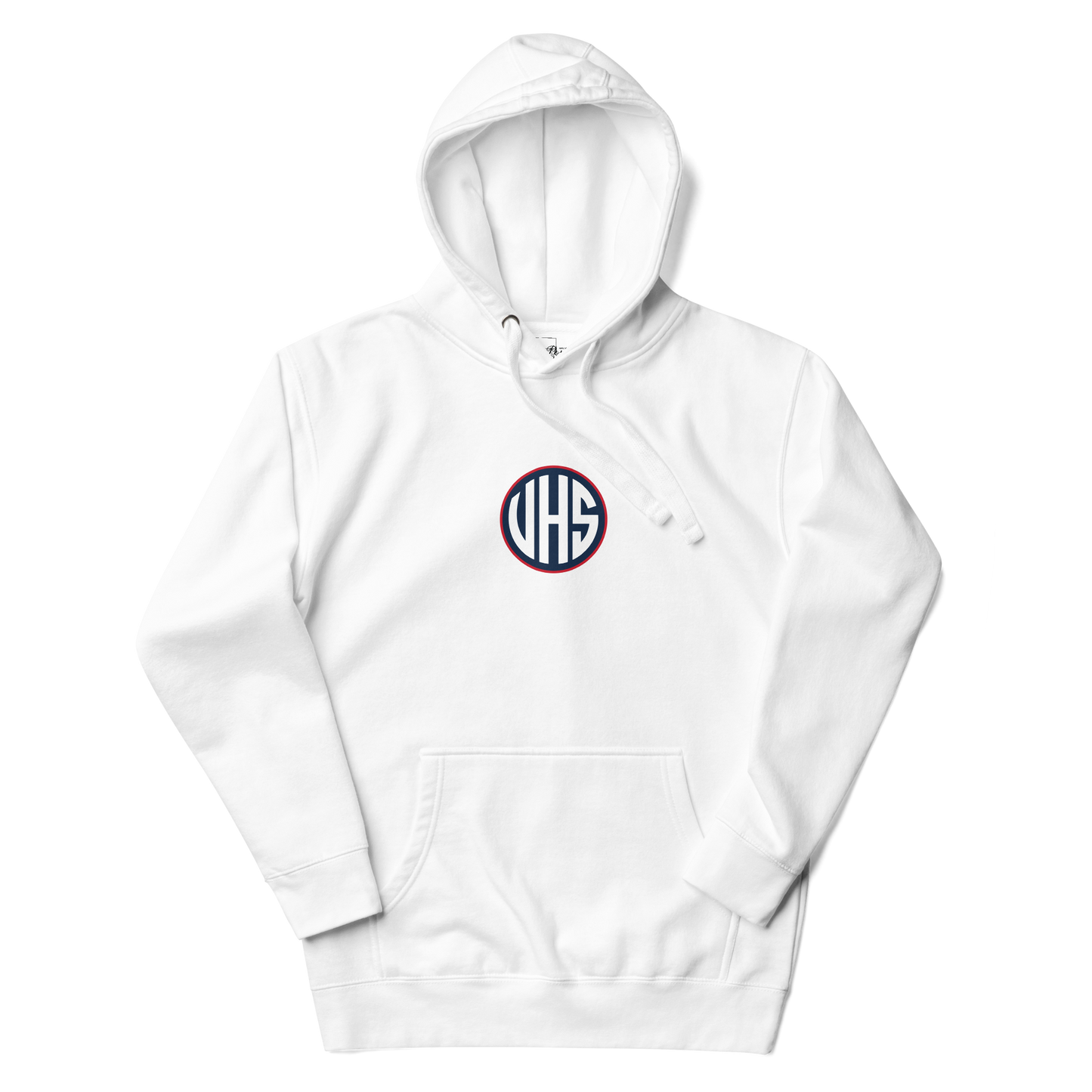 VHS Navy White Unisex Hoodie