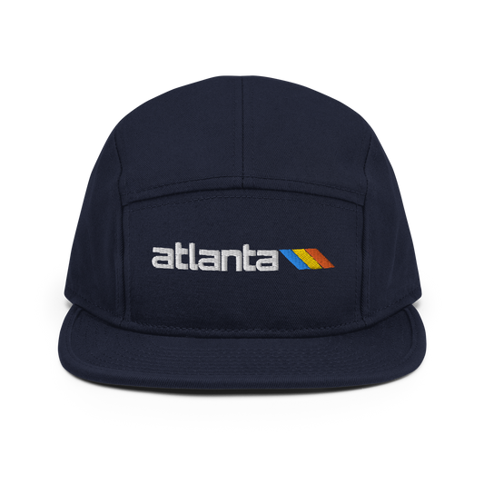 Atlanta Navy Urban Hiker 5 Panel Camper Hat