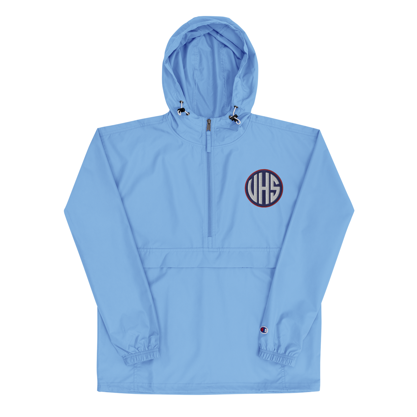 VHS Powder Blue Champion Packable Jacket