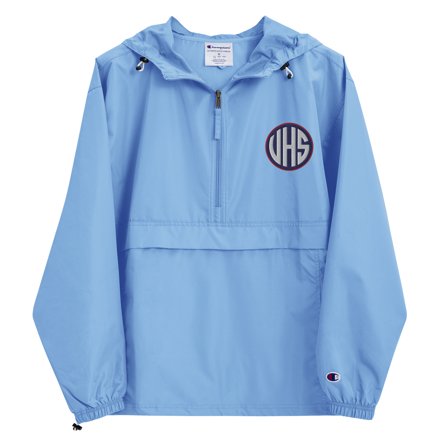 VHS Powder Blue Champion Packable Jacket