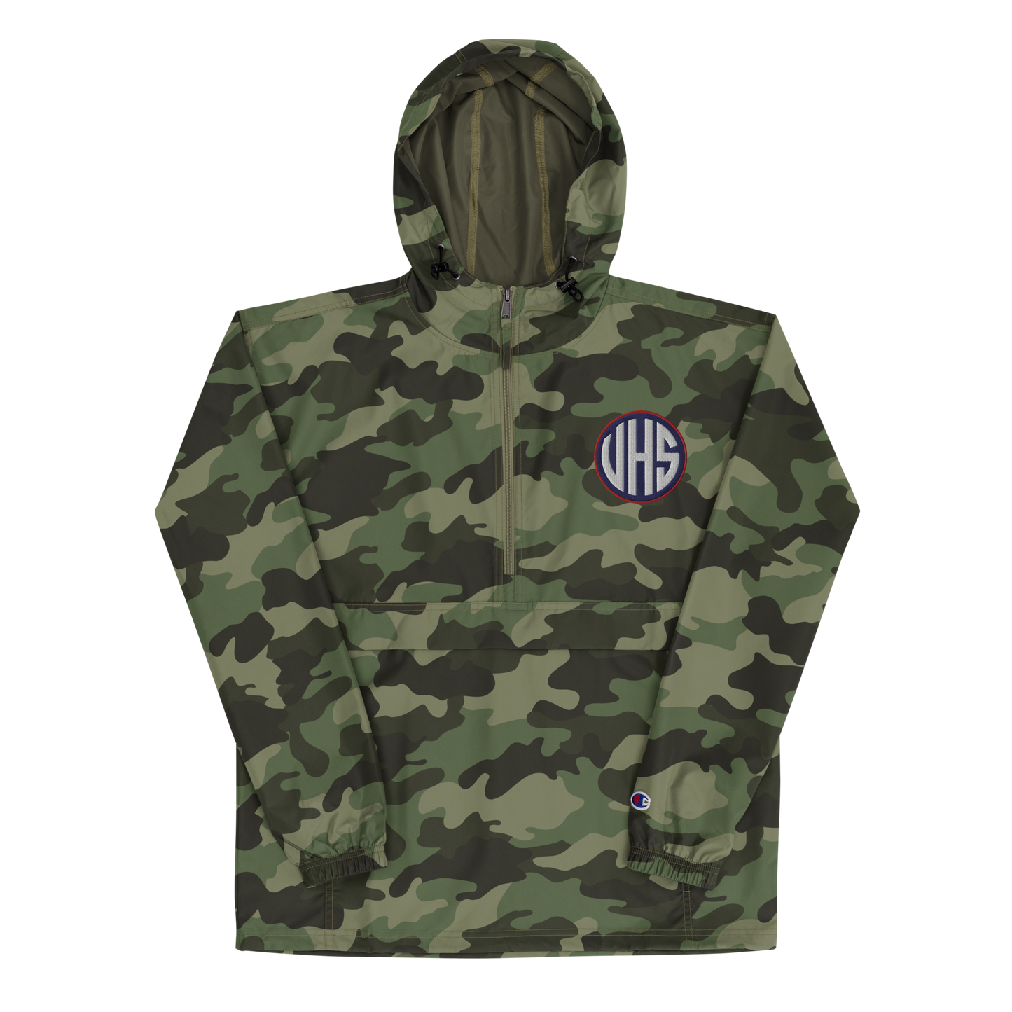 VHS Camo Champion Packable Jacket