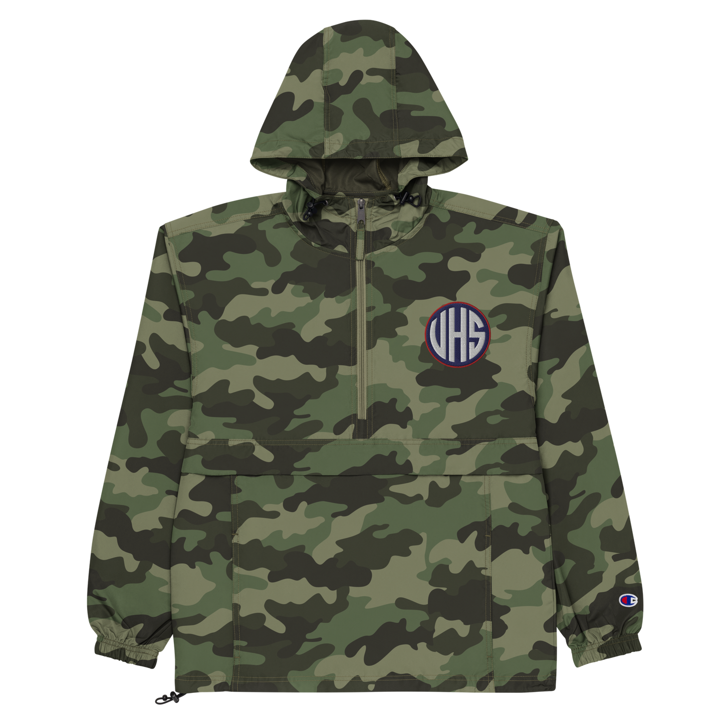 VHS Camo Champion Packable Jacket