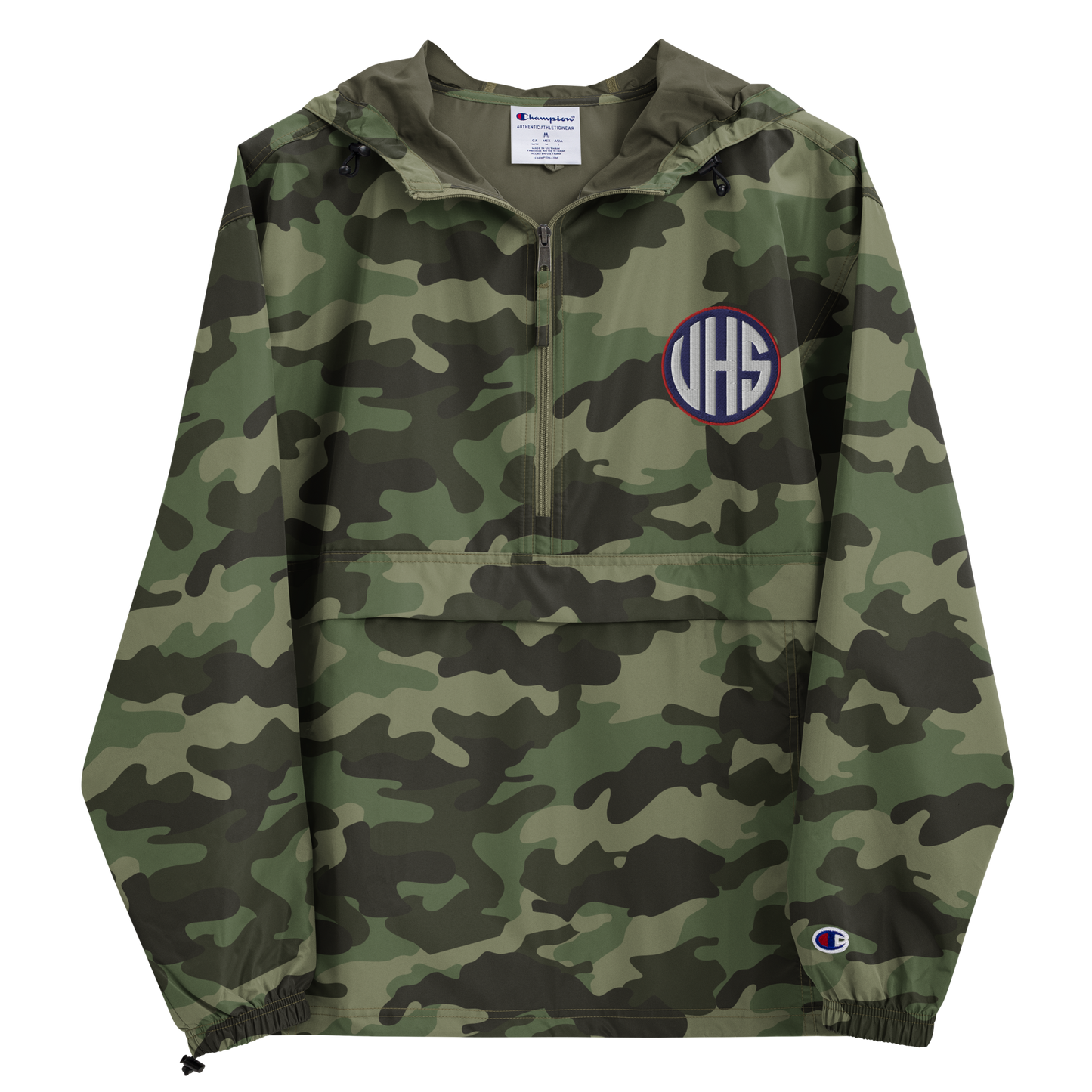 VHS Camo Champion Packable Jacket