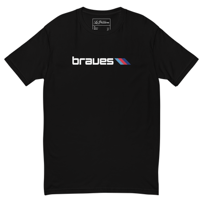 Bandwagon Braves Black Alternative Short Sleeve T-shirt