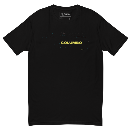 Columbo Never Misses Black Short Sleeve T-shirt