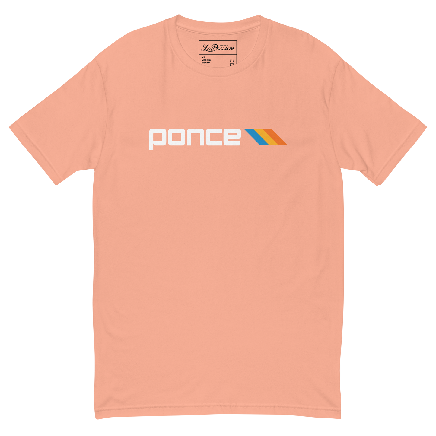 Ponce Sunset Peach Short Sleeve T-shirt