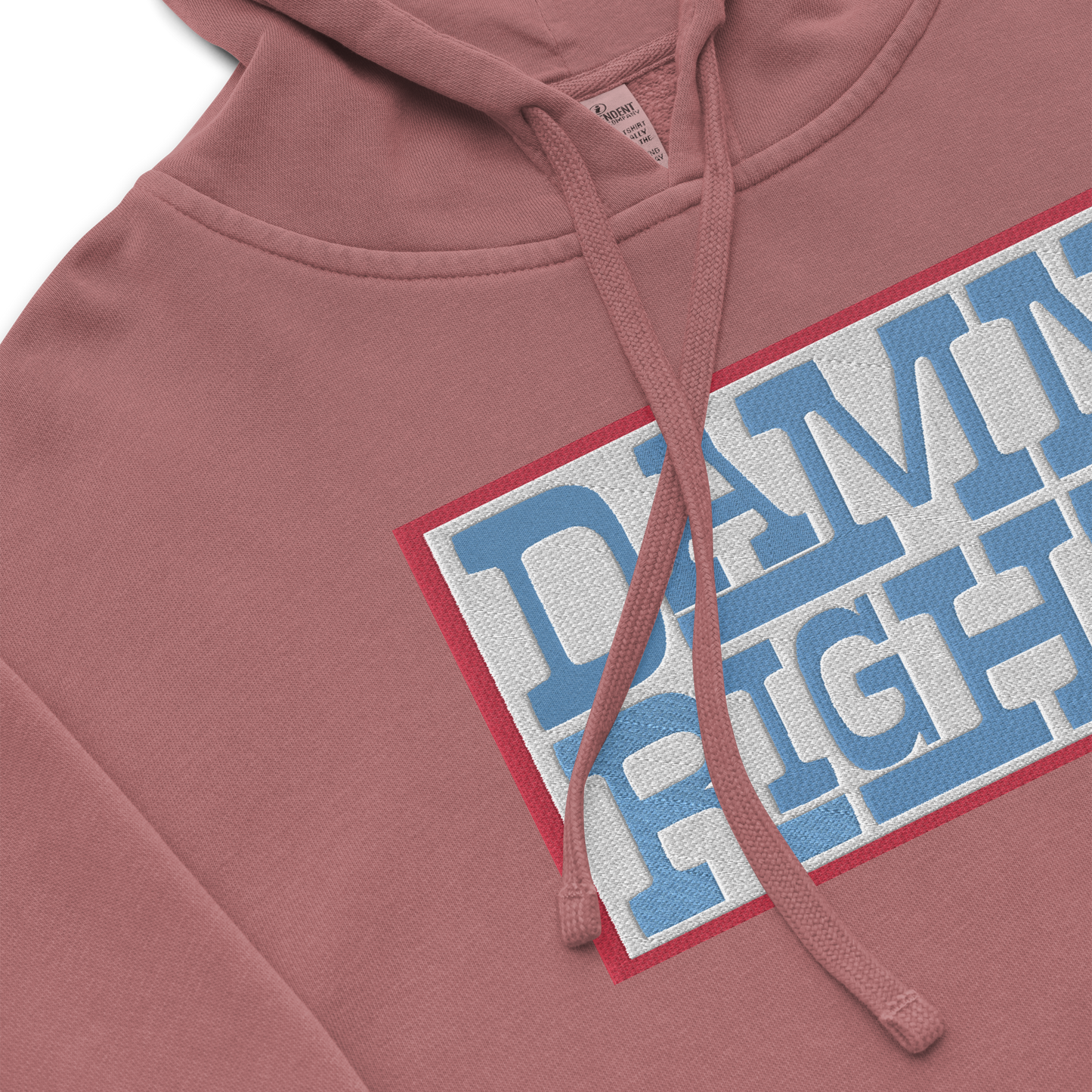 Damn Right! Vintage Pigment-dyed Hoodie