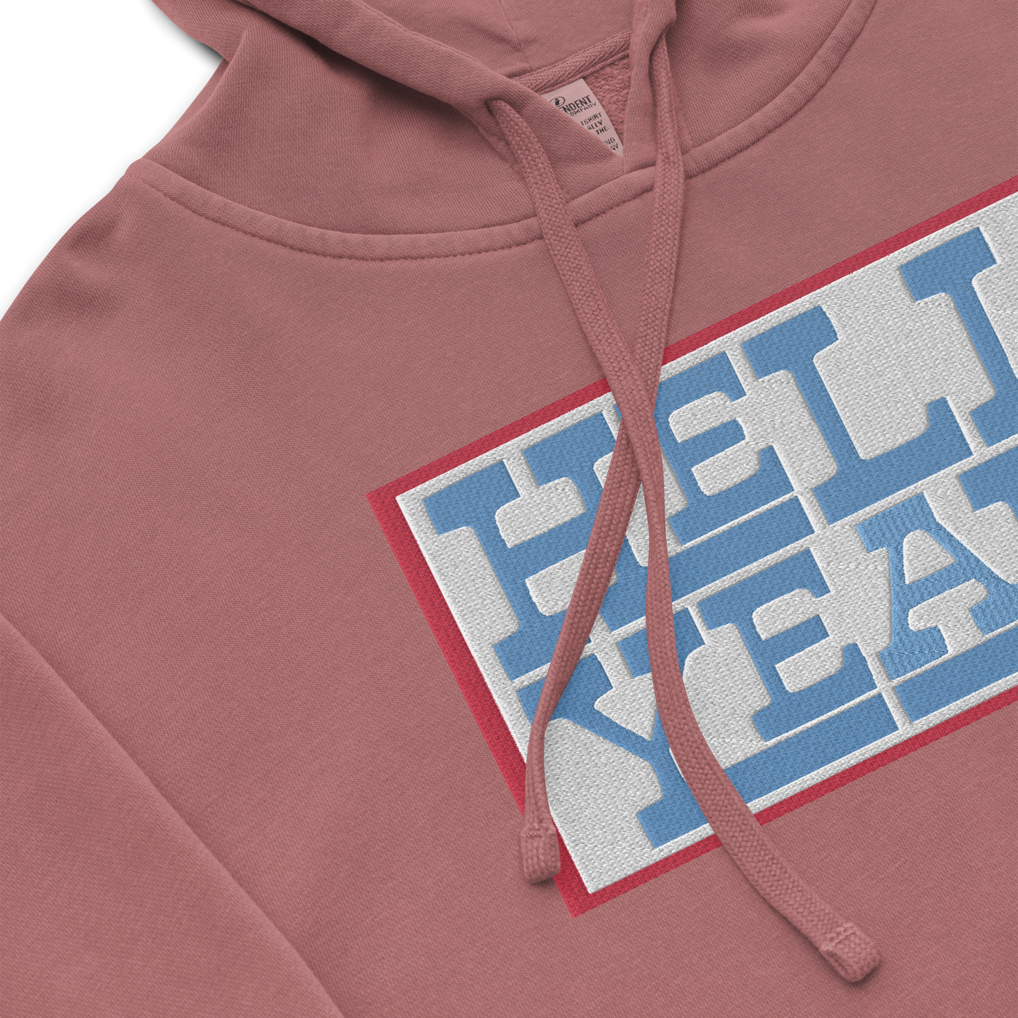 Hell Yeah! Vintage Pigment-dyed Hoodie