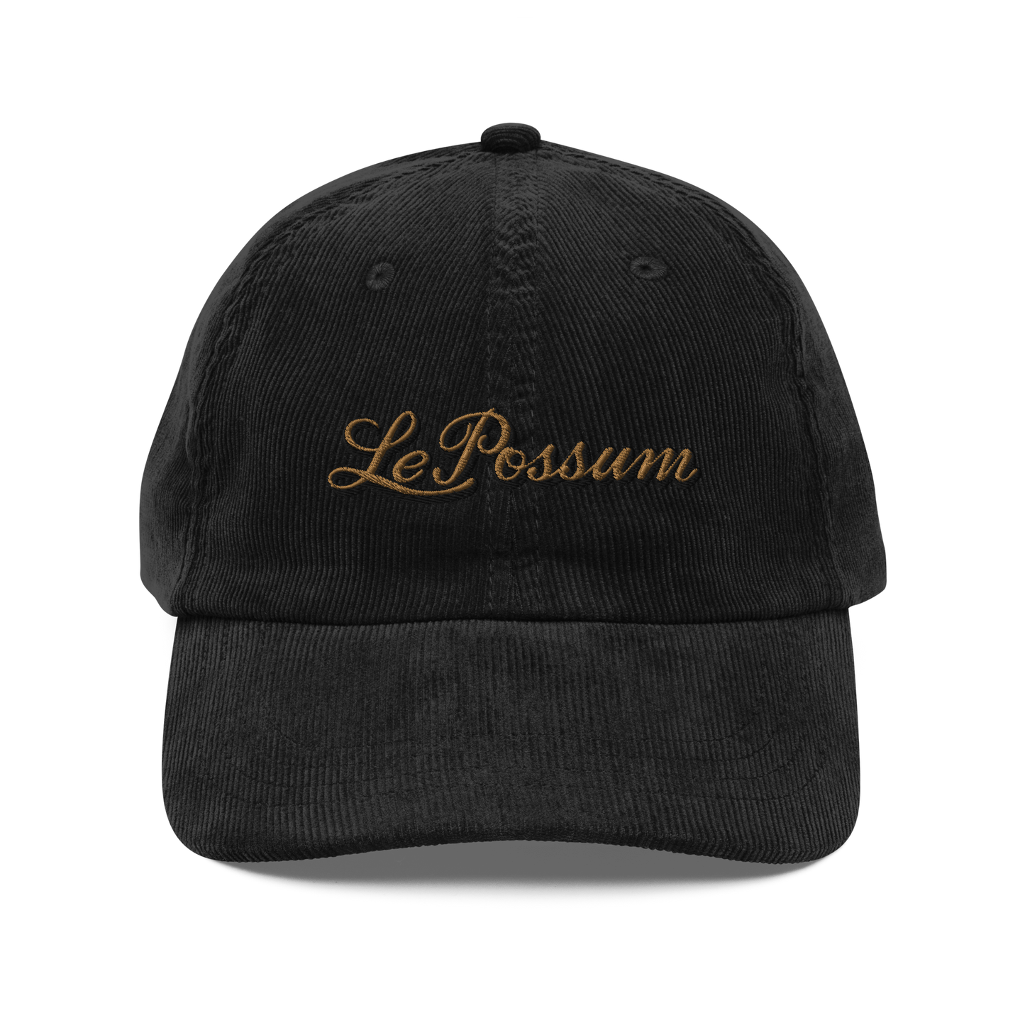 LePossum Vintage Corduroy Cap